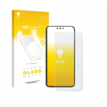 Front side of a product packaging with the brand logo upscreen. Next to it is the device Huawei Mate 80 Pro shown with the cor