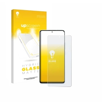 Front side of a product packaging with the brand logo upscreen. Next to it is the device Xiaomi Redmi Note 14 5G shown with th