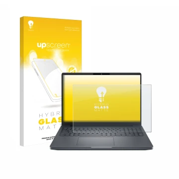 Front side of a product packaging with the brand logo upscreen. Next to it is the device Dell Pro Max 16 Plus shown with the c