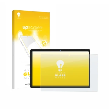 Front side of a product packaging with the brand logo upscreen. Next to it is the device Biegedy B29 10.1