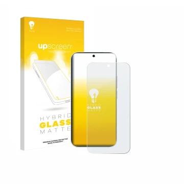 Front side of a product packaging with the brand logo upscreen. Next to it is the device Vivo S50 shown with the corresponding