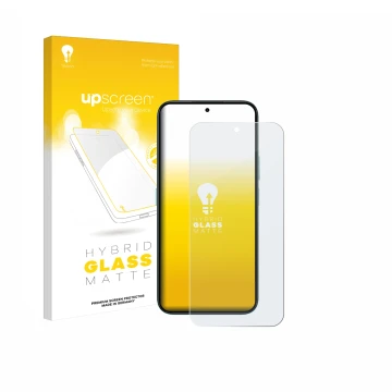 Front side of a product packaging with the brand logo upscreen. Next to it is the device Honor Play 10C shown with the corresp