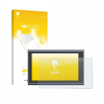 Front side of a product packaging with the brand logo upscreen. Next to it is the device SmallRig Wireless Monitor shown with 