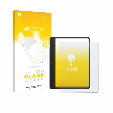 Front side of a product packaging with the brand logo upscreen. Next to it is the device TCL Note A1 shown with the correspond