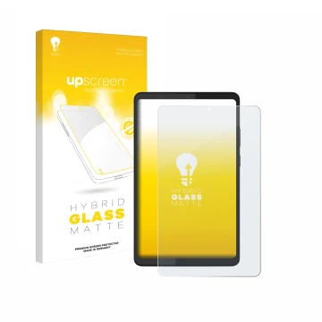 Front side of a product packaging with the brand logo upscreen. Next to it is the device Lenovo Tab K9 shown with the correspo