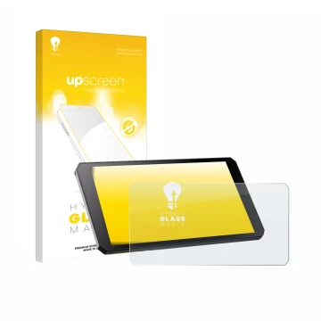 Front side of a product packaging with the brand logo upscreen. Next to it is the device RiderNav R7M shown with the correspon