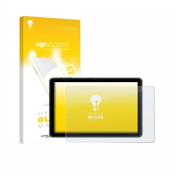 Front side of a product packaging with the brand logo upscreen. Next to it is the device Hasskya K30/K50/K70 10.1