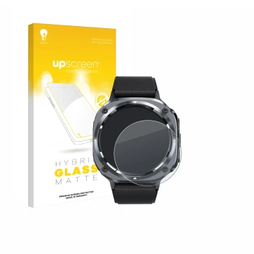 Front side of a product packaging with the brand logo upscreen. Next to it is the device TIMU S90 1.45