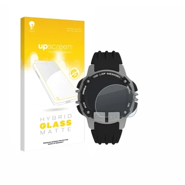 Front side of a product packaging with the brand logo upscreen. Next to it is the device Timex Ironman TW5M63200 shown with th