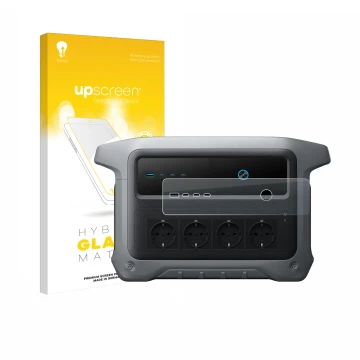 Front side of a product packaging with the brand logo upscreen. Next to it is the device Anker SOLIX C1000 Gen 2 shown with th