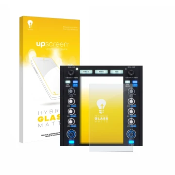 Front side of a product packaging with the brand logo upscreen. Next to it is the device Rane System One shown with the corres