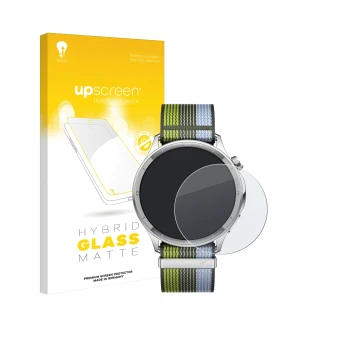 Front side of a product packaging with the brand logo upscreen. Next to it is the device Oppo Watch S shown with the correspon