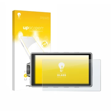 Front side of a product packaging with the brand logo upscreen. Next to it is the device DJI Ronin 4D shown with the correspon