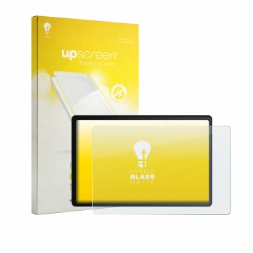 Front side of a product packaging with the brand logo upscreen. Next to it is the device Whitedeer WHTG1301 10.1