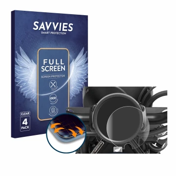 Front side of a product packaging with the brand logo Savvies. Next to it is the device Honda CMX500 Rebel 2017-2020 Speedomet