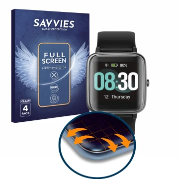 Front side of a product packaging with the brand logo Savvies. Next to it is the device CanMixs ID205L shown with the correspo