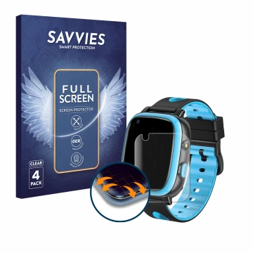 Front side of a product packaging with the brand logo Savvies. Next to it is the device Aduogeng T5 shown with the correspondi