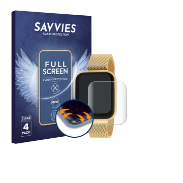 Front side of a product packaging with the brand logo Savvies. Next to it is the device Liu Jo SWLJ053 1.69