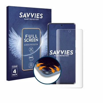 Front side of a product packaging with the brand logo Savvies. Next to it is the device Fossibot S3 Pro shown with the corresp