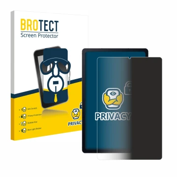 Front side of a product packaging with the brand logo BROTECT. Next to it is the device Samsung Galaxy Tab S6 Lite LTE 2020 sh