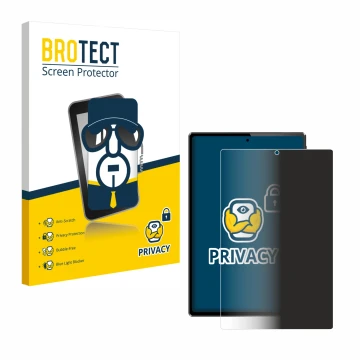 Front side of a product packaging with the brand logo BROTECT. Next to it is the device Simplori M107 shown with the correspon