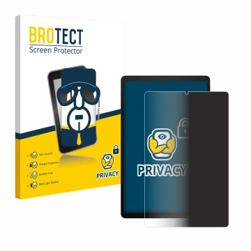 Front side of a product packaging with the brand logo BROTECT. Next to it is the device Acer Iconia Tab A10 10.1