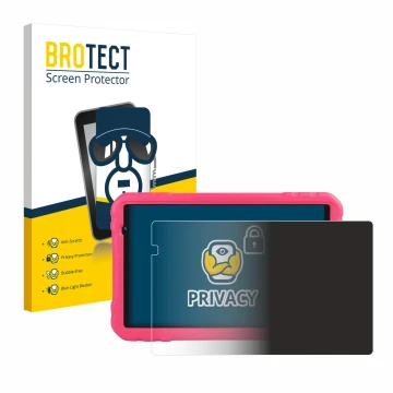 Front side of a product packaging with the brand logo BROTECT. Next to it is the device Juedur R500 10