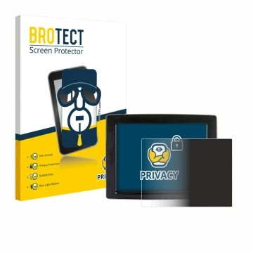 Front side of a product packaging with the brand logo BROTECT. Next to it is the device John Deere GreenStar shown with the co