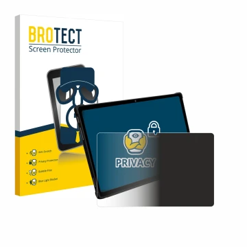 Front side of a product packaging with the brand logo BROTECT. Next to it is the device FASTWD X609 T181-EEA 11