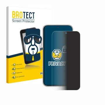 Front side of a product packaging with the brand logo BROTECT. Next to it is the device Huawei Mate 70 Air shown with the corr