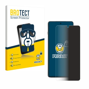 Front side of a product packaging with the brand logo BROTECT. Next to it is the device Oppo Find X8 Ultra shown with the corr