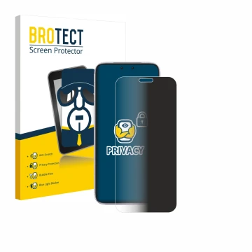 Front side of a product packaging with the brand logo BROTECT. Next to it is the device Honor Magic 8 RSR Porsche Design shown