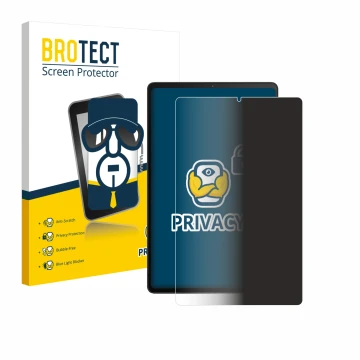 Front side of a product packaging with the brand logo BROTECT. Next to it is the device Xiaomi Black Shark Gaming Tablet shown