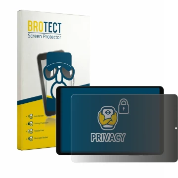 Front side of a product packaging with the brand logo BROTECT. Next to it is the device Blackview Zeno 2 shown with the corres