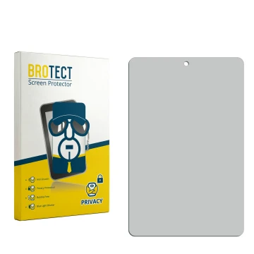 Front side of a product packaging with the brand logo BROTECT. Next to it is the corresponding screen protector.
