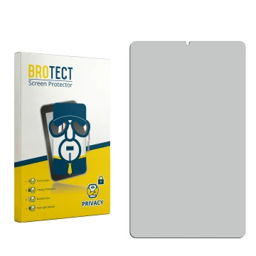 Front side of a product packaging with the brand logo BROTECT. Next to it is the corresponding screen protector.