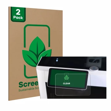 Front side of a product packaging with the brand logo ScreenLeaf. Next to it is the device Bambu Lab X1-Carbon 3D Printer show