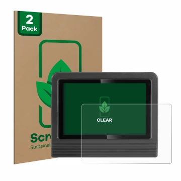 Front side of a product packaging with the brand logo ScreenLeaf. Next to it is the device Launch X-431 V+ 5.0 Pro3S shown wit