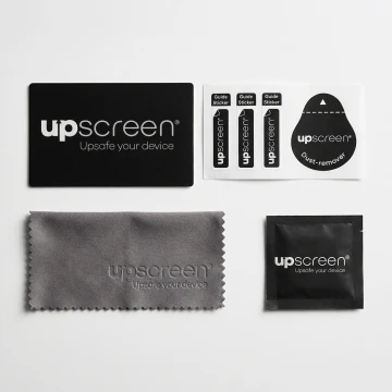 Components of the accessory kit with cleaning and microfiber cloth