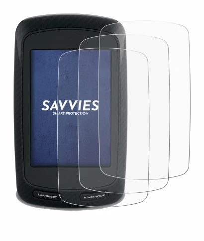 Image of the device Garmin Edge 800 with a wide variety of screen protectors.