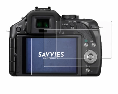 Image of the device Panasonic Lumix DMC-G5 with a wide variety of screen protectors.