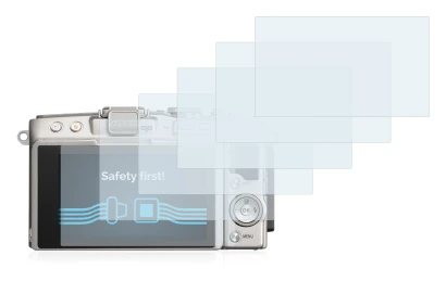 Image of the device Olympus PEN Lite E-PL5 with a wide variety of screen protectors.