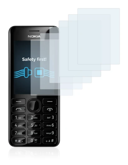 Image of the device Nokia 206 Dual SIM with a wide variety of screen protectors.