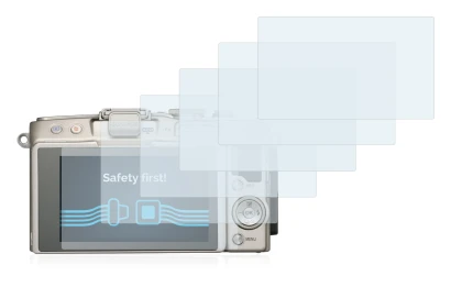 Image of the device Olympus PEN E-PL6 with a wide variety of screen protectors.