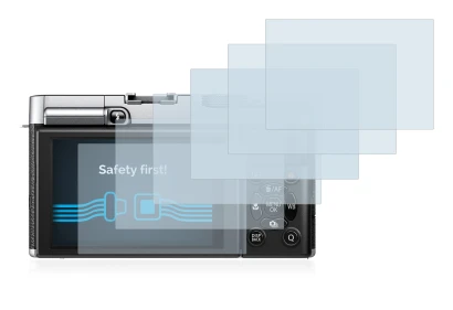 Image of the device Fujifilm X-M1 with a wide variety of screen protectors.