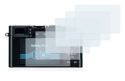 Image of the device Leica D-Lux (Typ 109) with a wide variety of screen protectors.