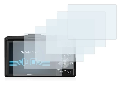 Image of the device Nikon Coolpix S9700 with a wide variety of screen protectors.