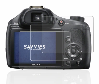 Image of the device Sony Cyber-Shot DSC-HX400V with a wide variety of screen protectors.