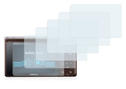 Image of the device Samsung NX Mini with a wide variety of screen protectors.