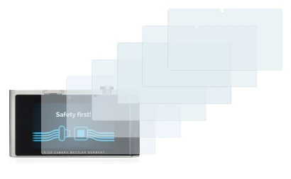 Image of the device Leica T (Typ 701) with a wide variety of screen protectors.